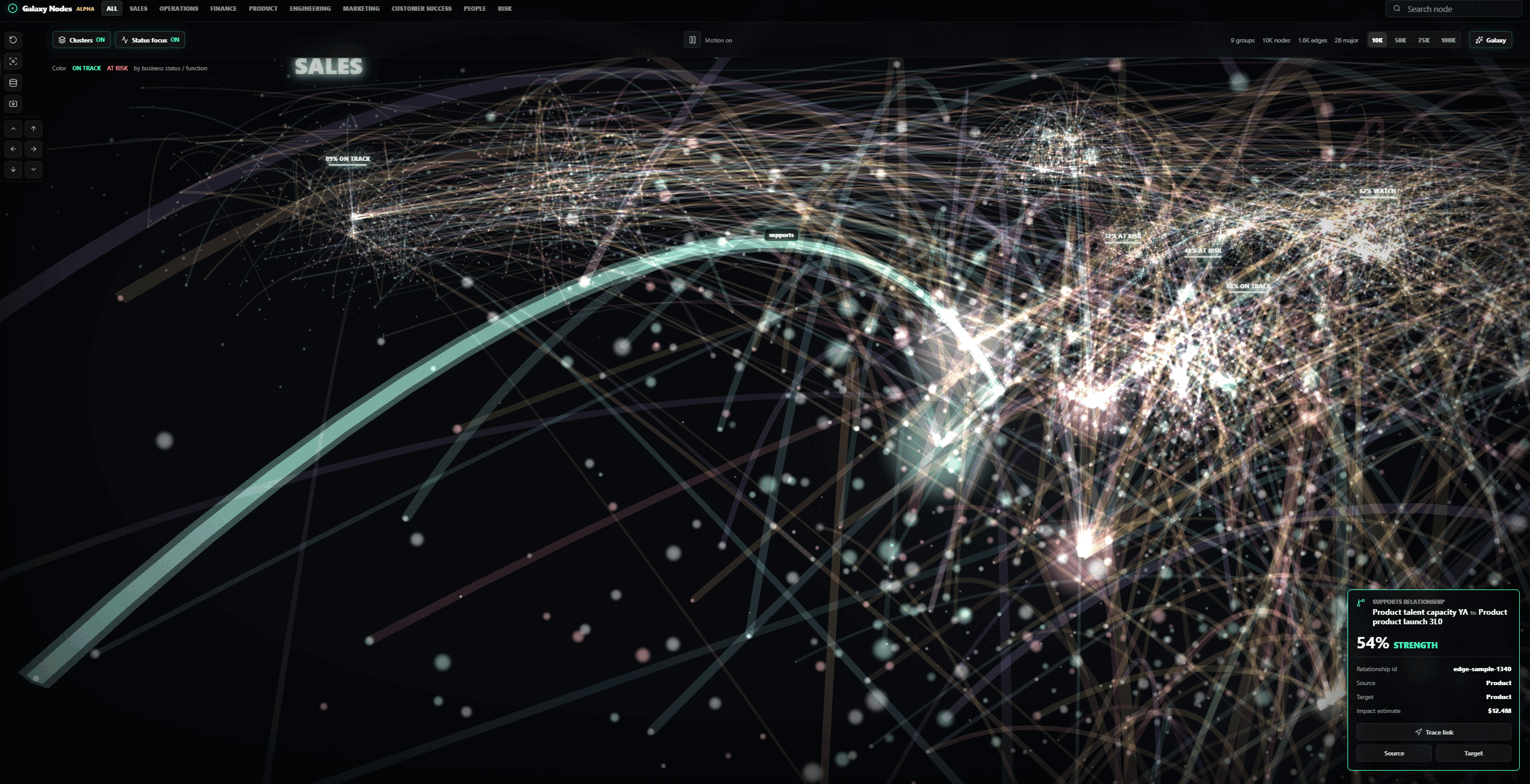 Galaxy Nodes screenshot